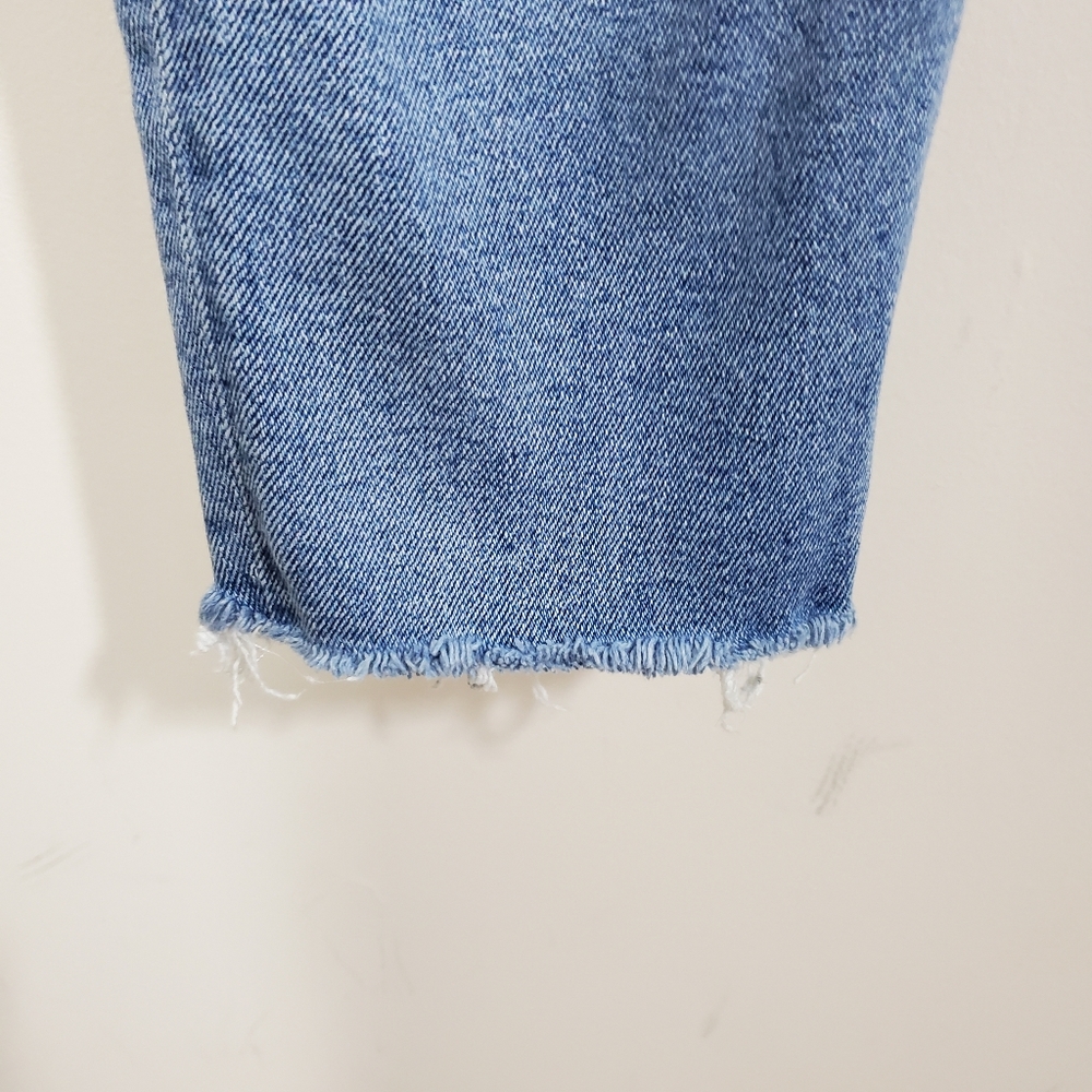 Re/Done Jeans 90's High Rise Ankle Crop Retro Boho Casual Denim Size 26 - Picture 3 of 12